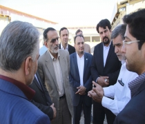 بازدید از پروژه ساماندهی مشاغل ( مجتمع فجر طبرسی  ) - منطقه 2  شهرداری مشهد 